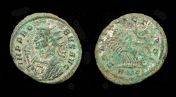 Probus, Antoninianus, Soli Invicto in Quadriga, Rome mint